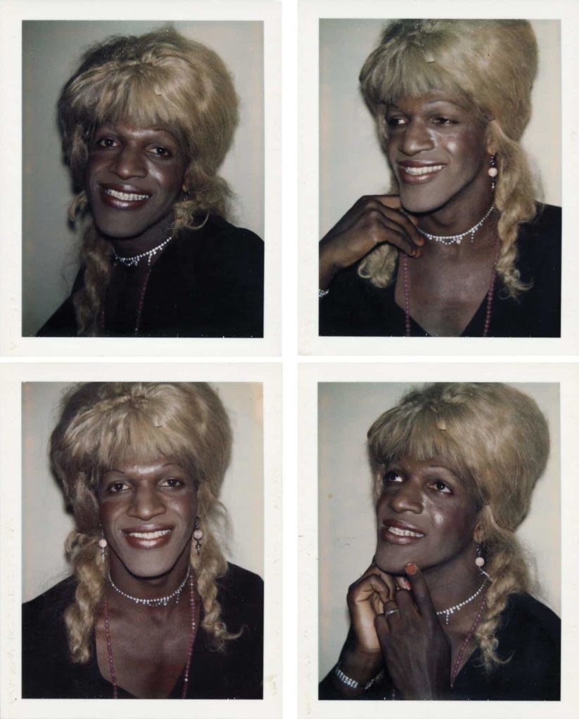 marsha johnson warhol polaroid