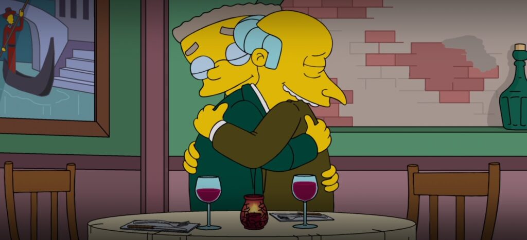 Smithers e Burns