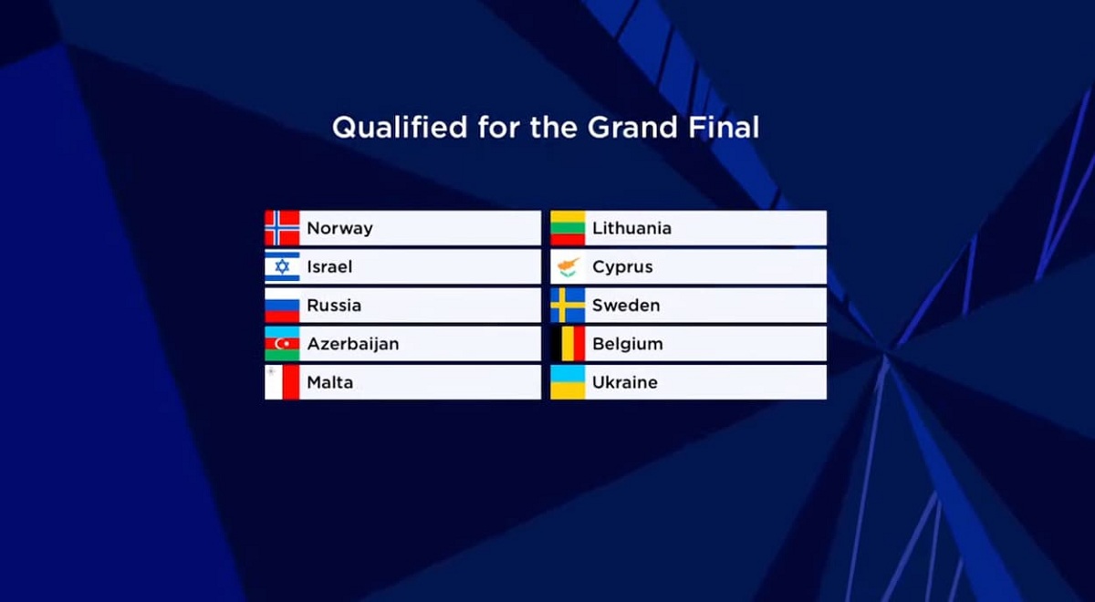 eurovision prima semifinale